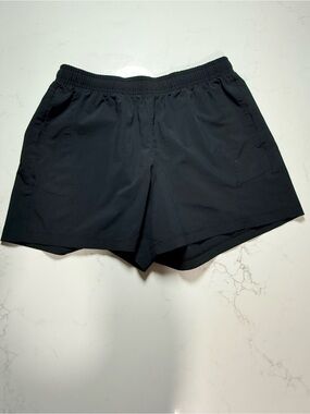 bcg Black Athletic Running Shorts with Elastic Waist